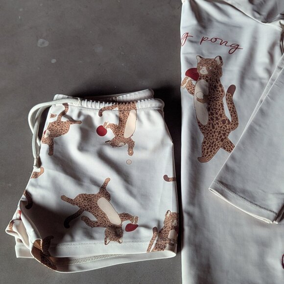 Konges Sløjd | Aster Swim Shorts + Shirt "PING PONG" - Picture 8 of 12